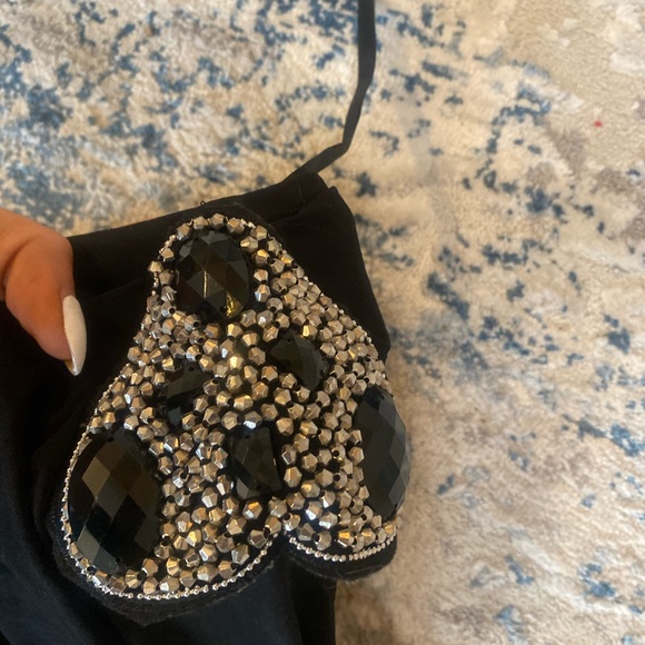 NWT Black Bodycon Dress - Picture 3 of 5